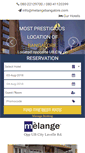 Mobile Screenshot of melangebangalore.com